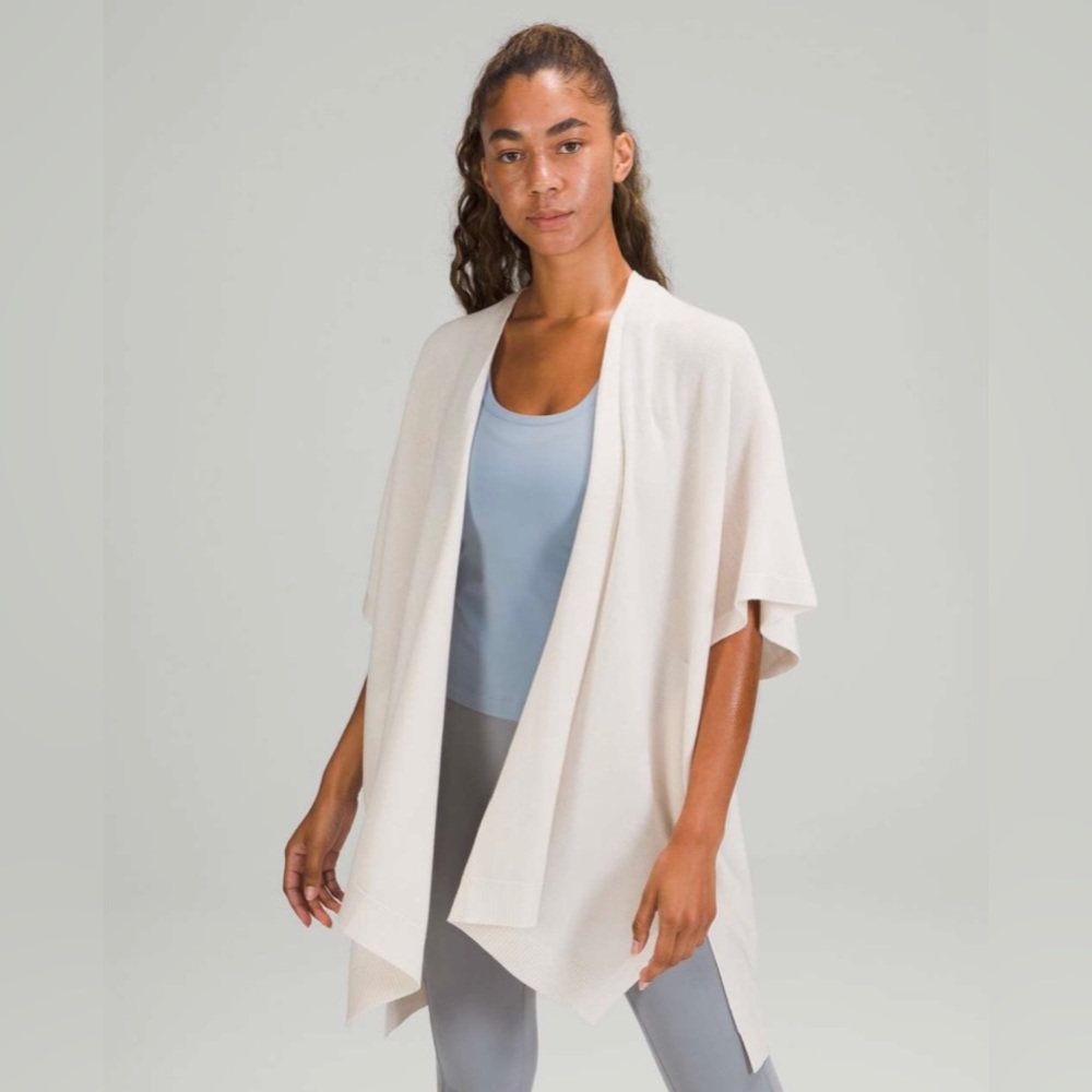 Lululemon Merino Wool Short Sleeve Wrap